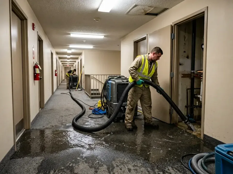 multi-unit-apartment-hallway-f-005 — frequently asked questions, Emergency Burst Pipe Water Extraction & Removal in Farmingv…
